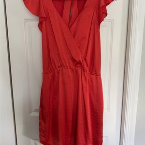 BCBGeneration Vibrant Coral Dress